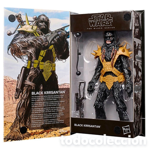 Figuras de acci&oacute;n: Figura Black Krrsantan Star Wars Black Series 15cm