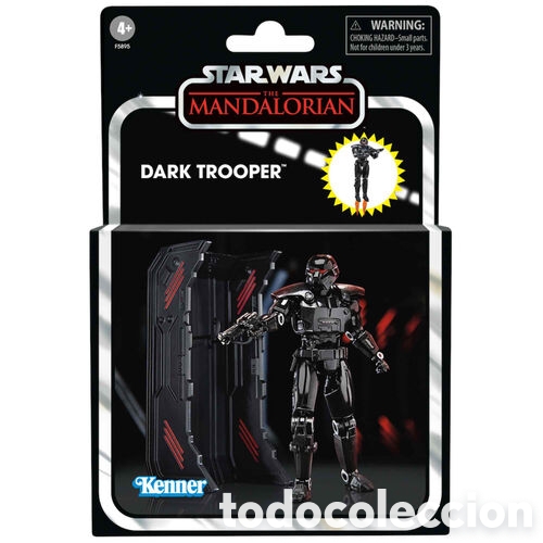 Figuras de acci&oacute;n: Figura Vin Dark Trooper The Mandalorian Star Wars 9,5cm
