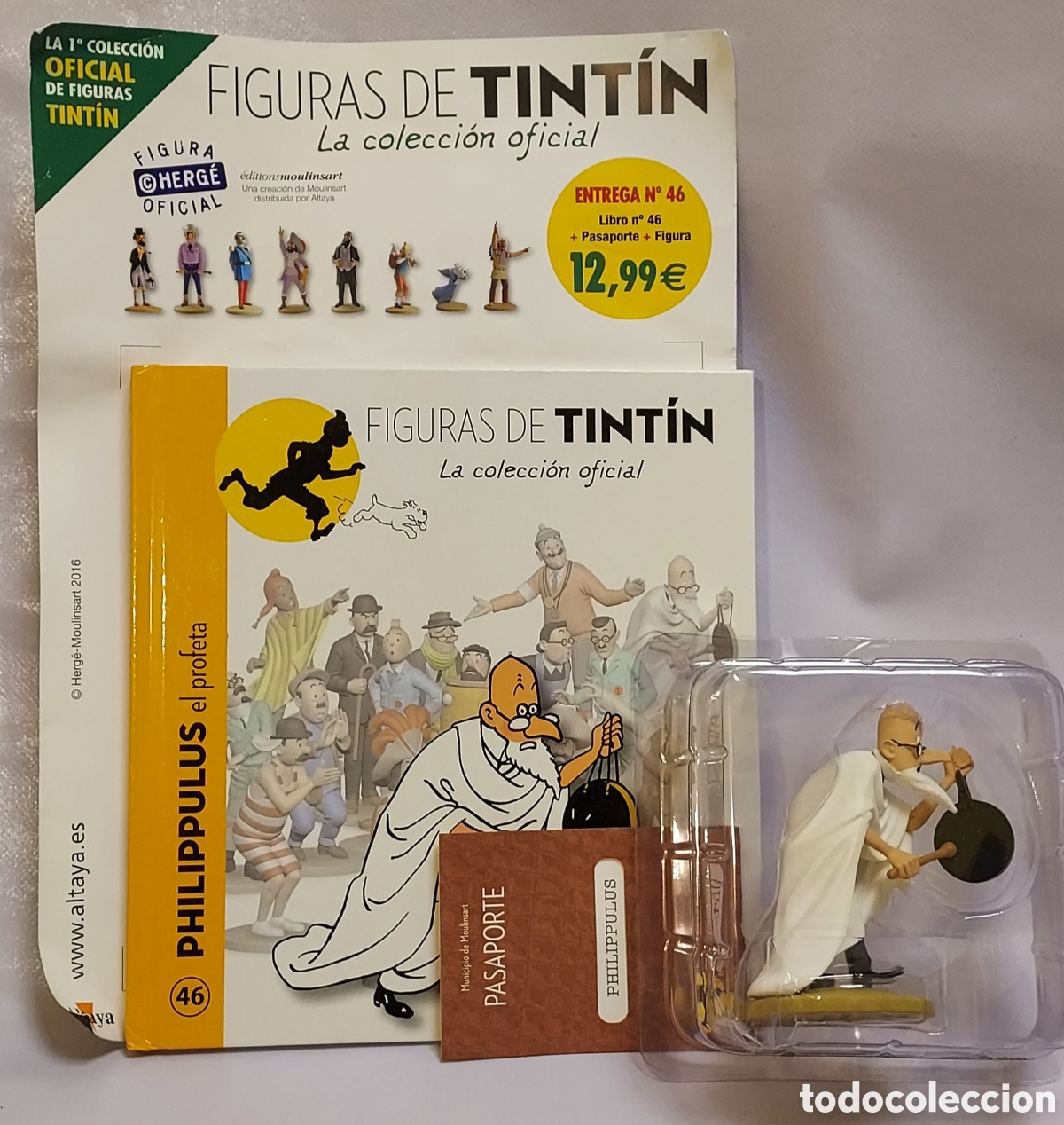 Figuras de acci&oacute;n: Philippulus El Profeta Altaya N&deg;46 Tint&iacute;n