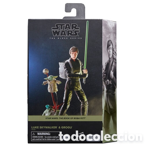 Figuras de acci&oacute;n: Figura Luke Skywalker & Grogu El Libro de Boba Fett Star Wars 15cm