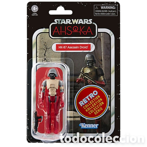 Figuras de acci&oacute;n: Figura HK-87 Assasin Droid Ahsoka Star Wars 9,5cm