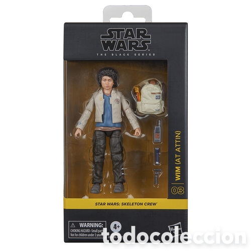 Figuras de acci&oacute;n: Figura Wim At Attin Skeleton Crew Star Wars 15cm