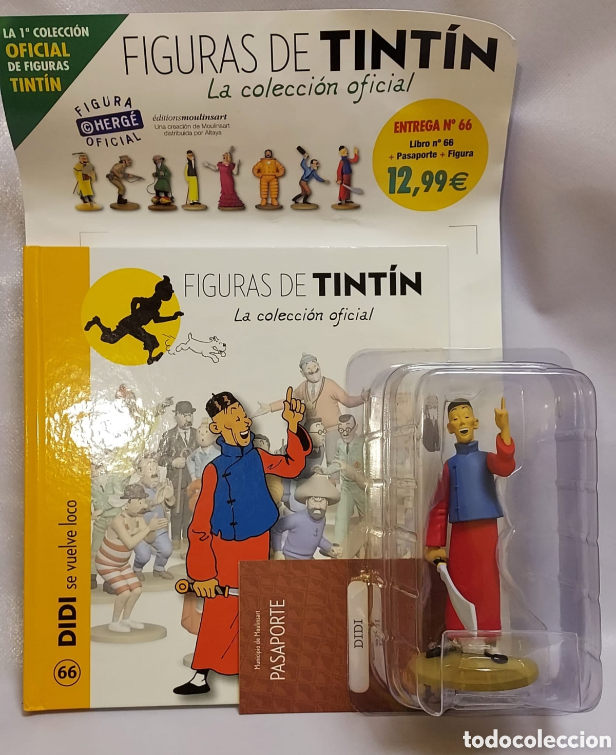 Figuras de acci&oacute;n: Diddi Se Vuelve Loco Altaya N&deg;66 Tint&iacute;n