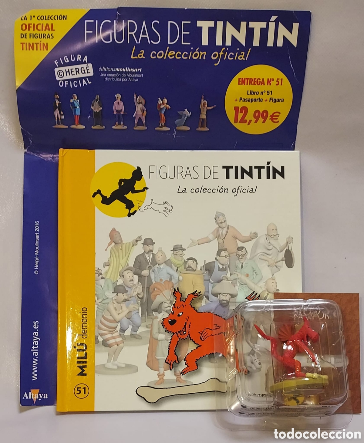 Figuras de acci&oacute;n: Milu Demonio Altaya N&deg;51 Tint&iacute;n