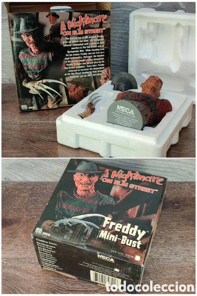 Figuras de acci&oacute;n: Freddy, mini-bust, Neca, Reel Toys - Foto 2