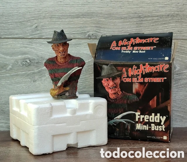 Figuras de acci&oacute;n: Freddy, mini-bust, Neca, Reel Toys - Foto 1