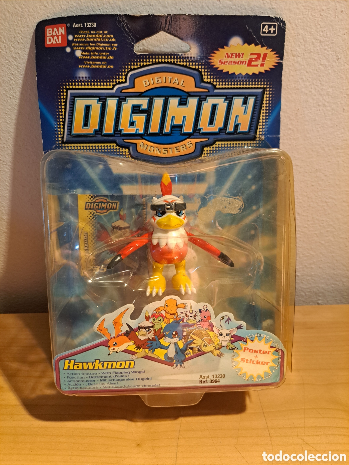 Figuras de acci&oacute;n: Figura blister digimon da bandai
