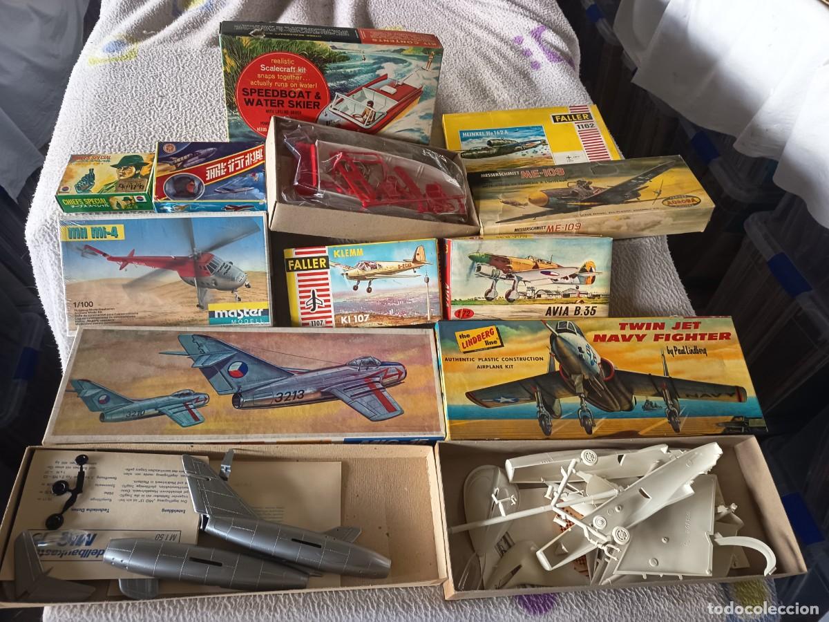 Figuras de acci&oacute;n: LOTE DE ANTIGUAS MAQUETAS - Foto 1