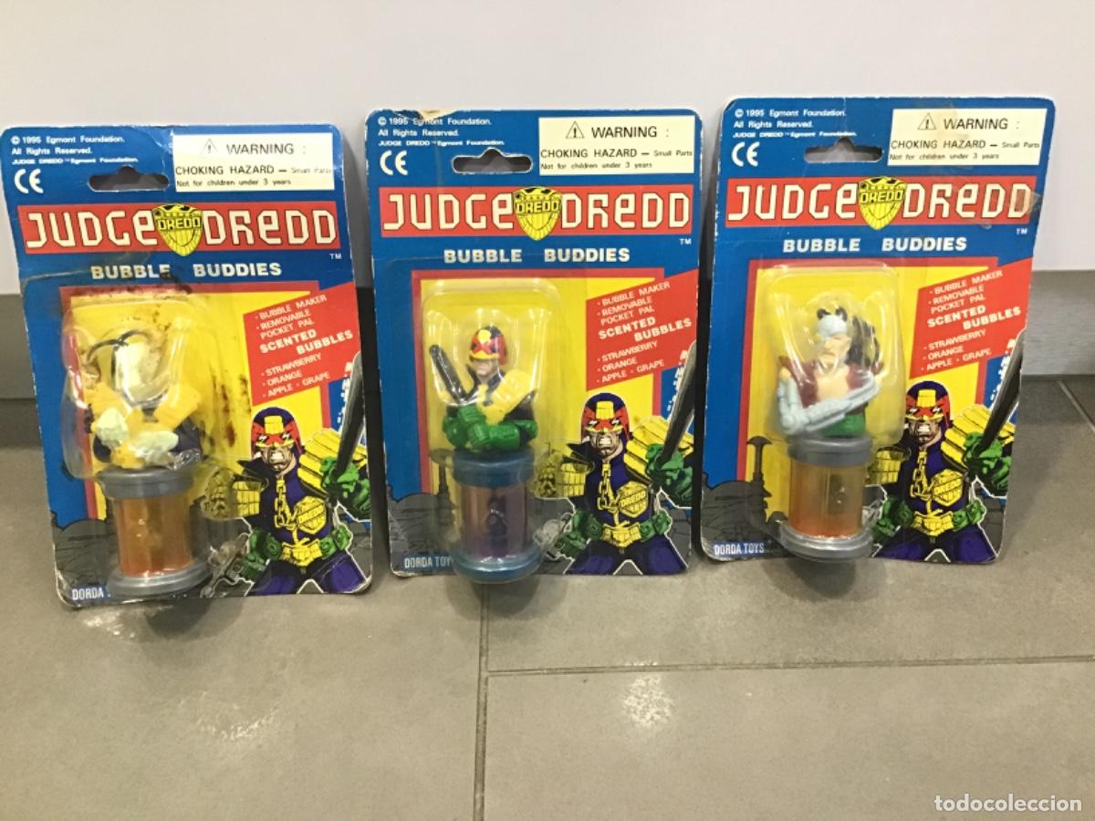 Figuras de acci&oacute;n: 3 BLISTERS JUDGE DREDD A&Ntilde;O 1995 no mattel kenner avengers congost marvel