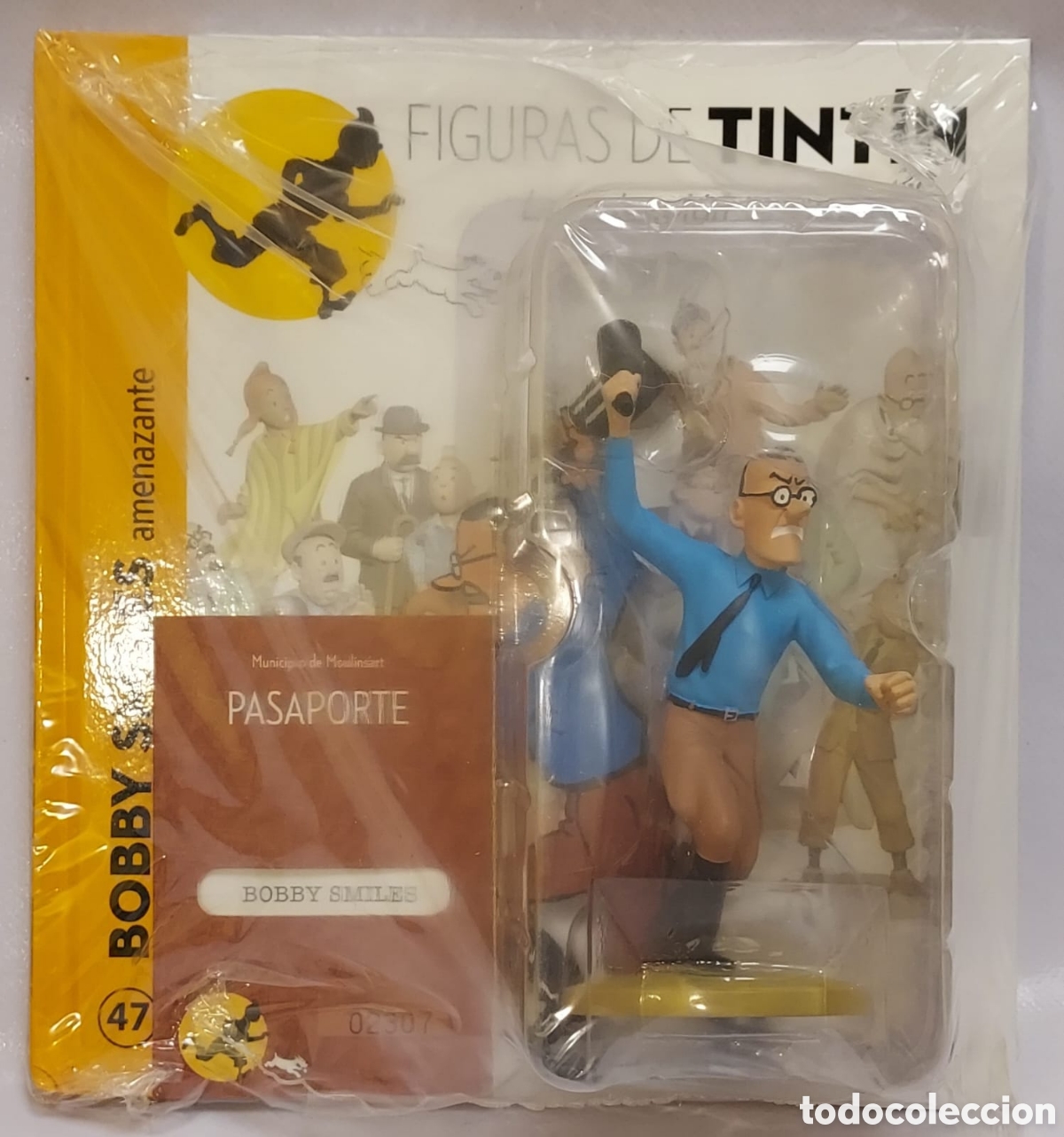 Figuras de acci&oacute;n: Bobby Smiles Amenqzante Altaya N&deg;47 Tint&iacute;n