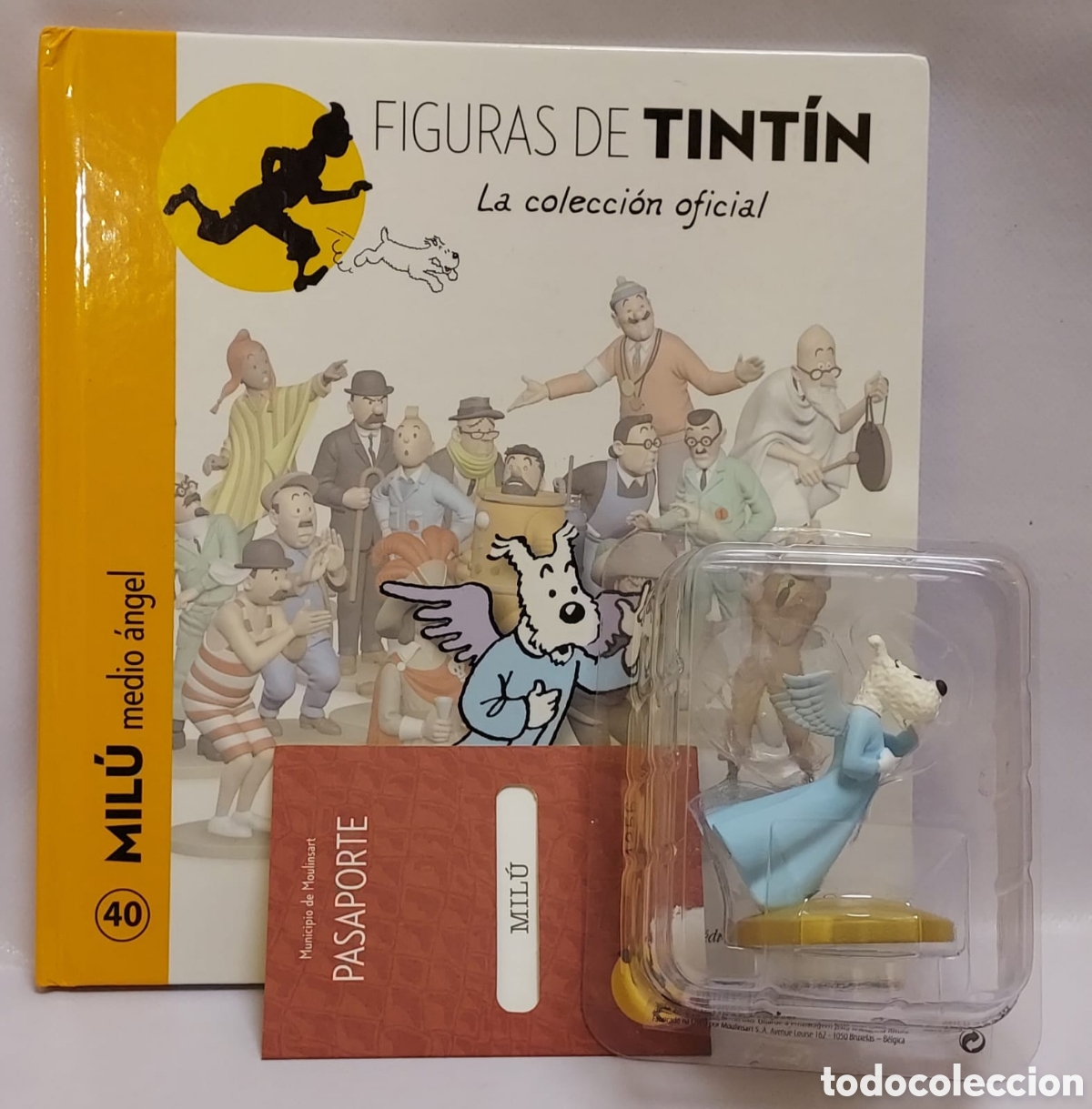 Figuras de acci&oacute;n: Milu Medio Angel Altaya N&deg;40 Tint&iacute;n