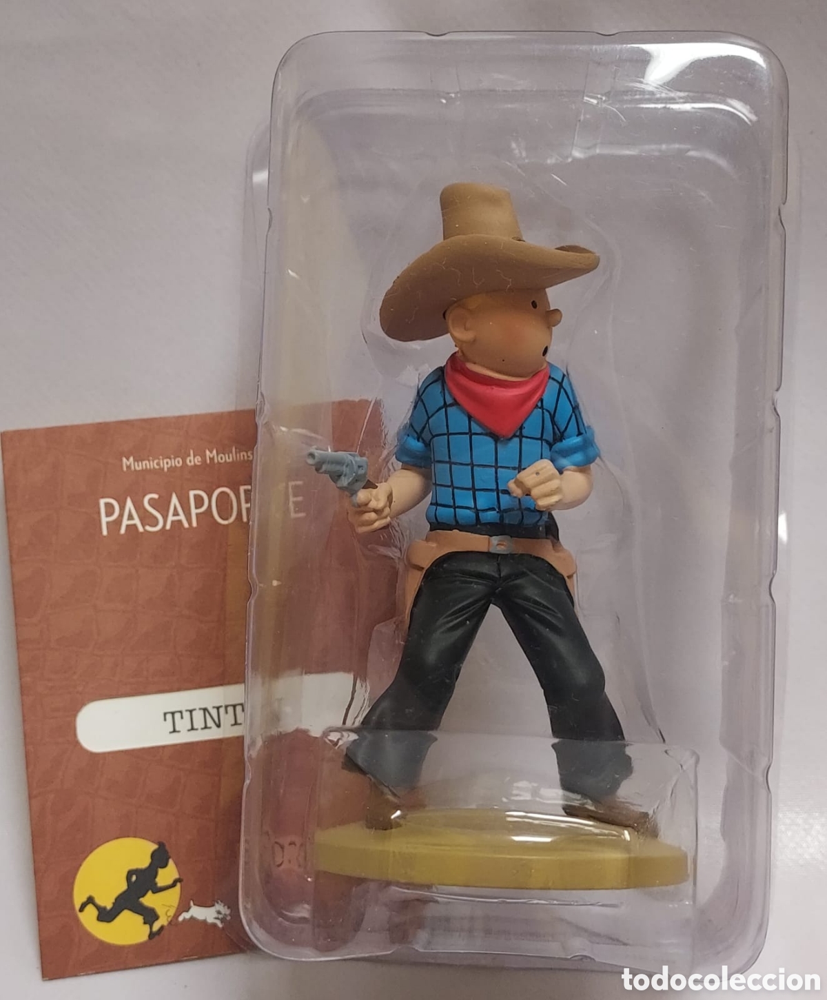 Figuras de acci&oacute;n: Tint&iacute;n En Cow-Boy Altaya N&deg;30 Tint&iacute;n