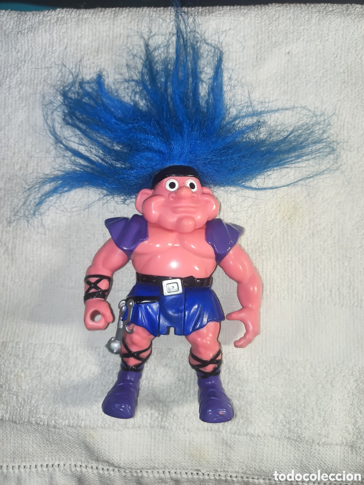 Figuras de acci&oacute;n: ANTIGUA FIGURA TROLL WARRIORS / LARS THE PROTECTOR (el protector) / FABRICADO POR TYCO A&Ntilde;O 1992