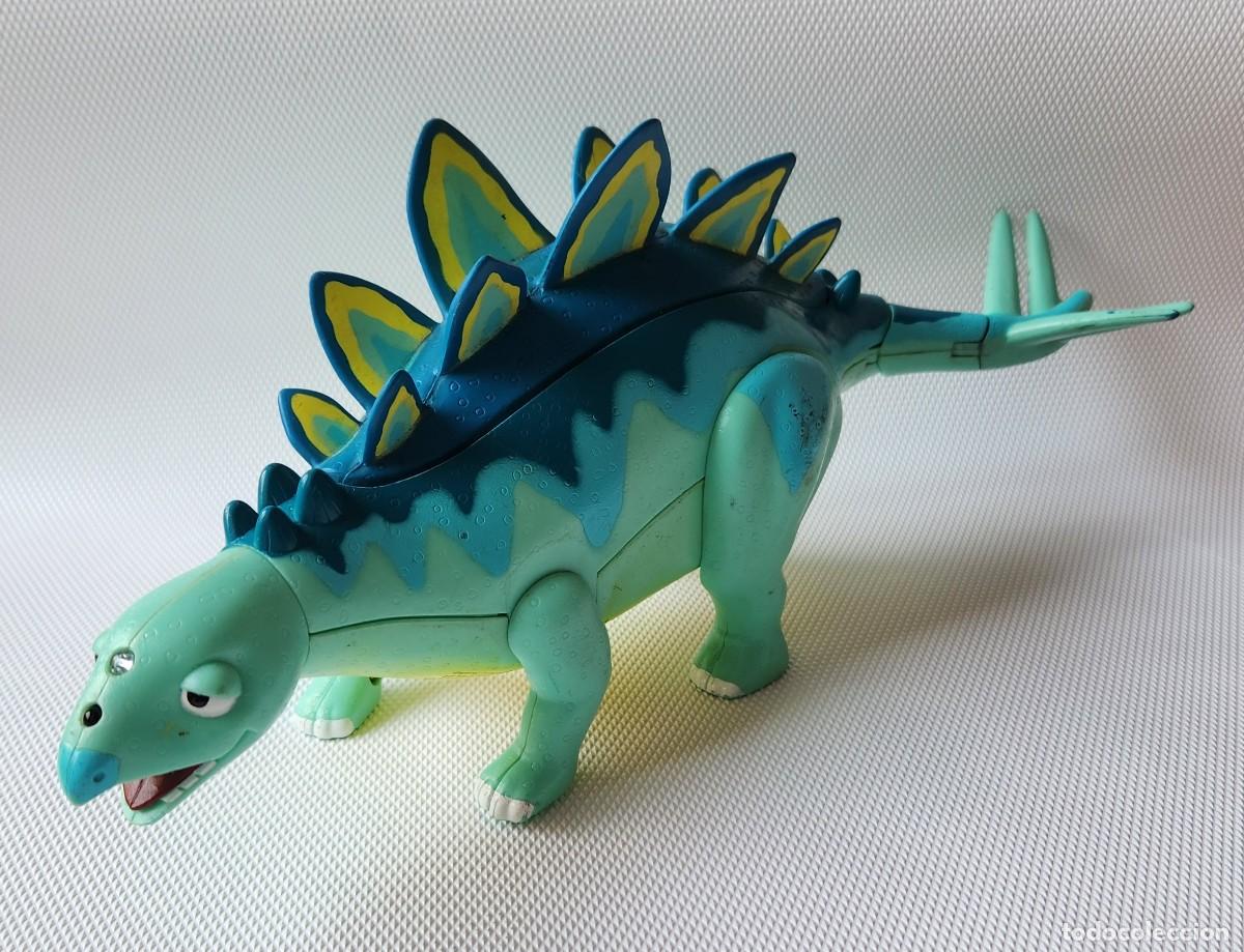 Figuras de acci&oacute;n: MORRIS EL STEGOSAURIO DINOTREN en buen estado PERO NECESITA SER TESTEADO (no funciona)