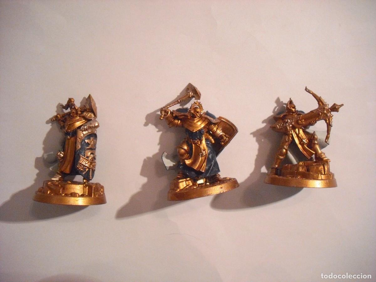 Figuras de a&ccedil;&atilde;o: LOTE DE 3 MINIATURAS DEL JUEGO WARHAMMER AGE OF SIGMAR