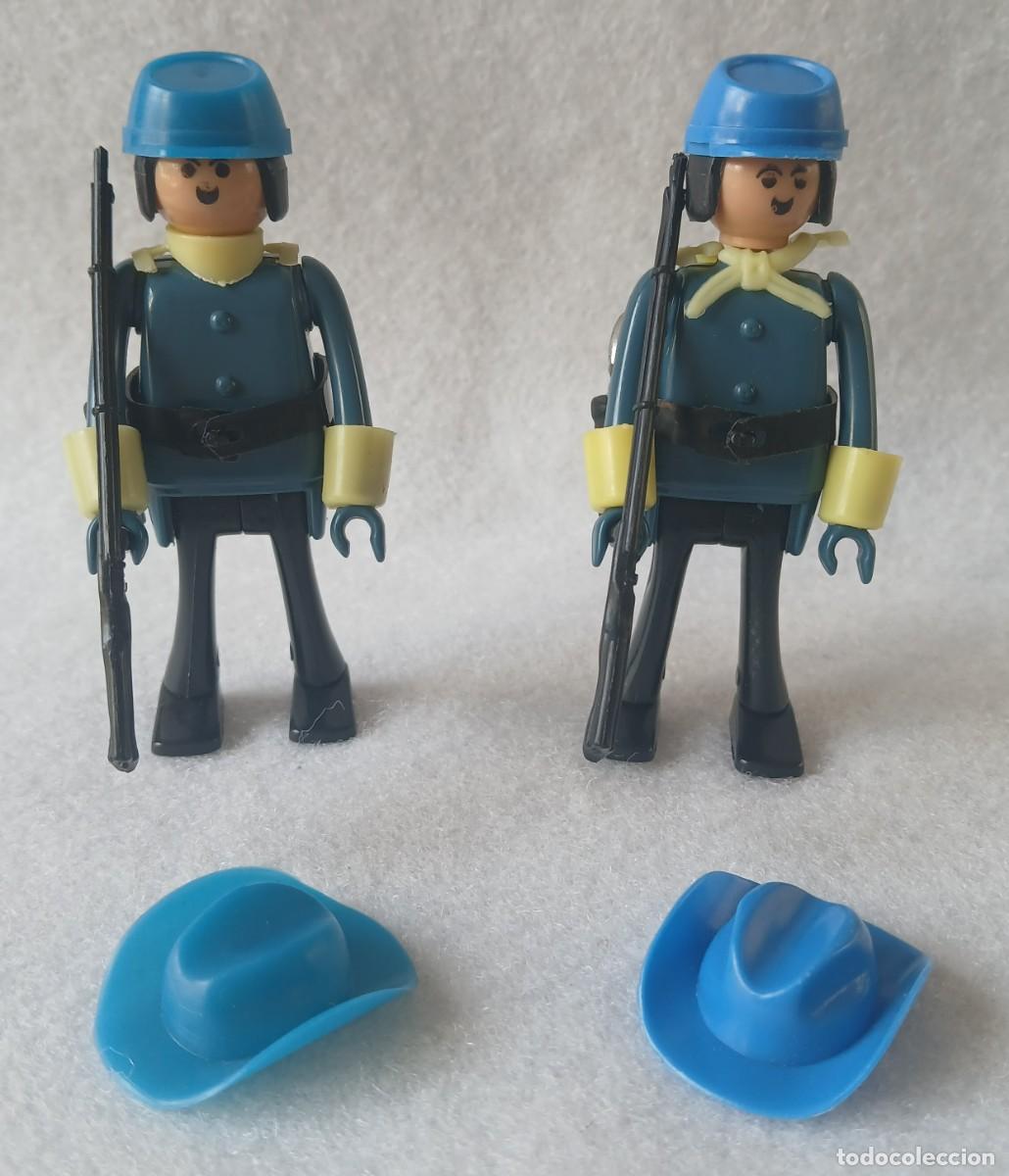 Figuras de acci&oacute;n: Play big (Playbig), Play Kit o Cefa Boys. Oficiales 7&ordm; Caballer&iacute;a Nordista