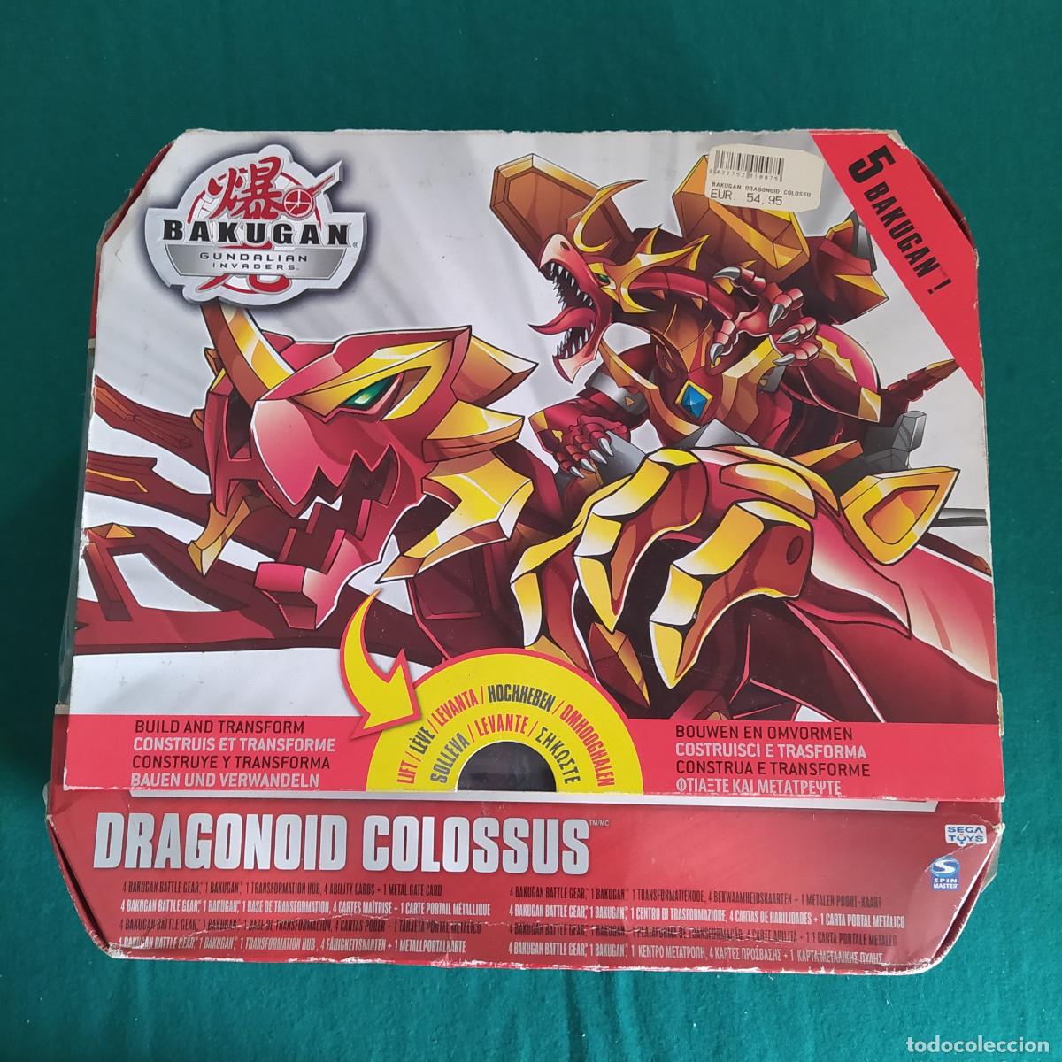 Figuras de acci&oacute;n: BAKUGAN DRAGONOID COLOSSUS EN CAJA BIZAK