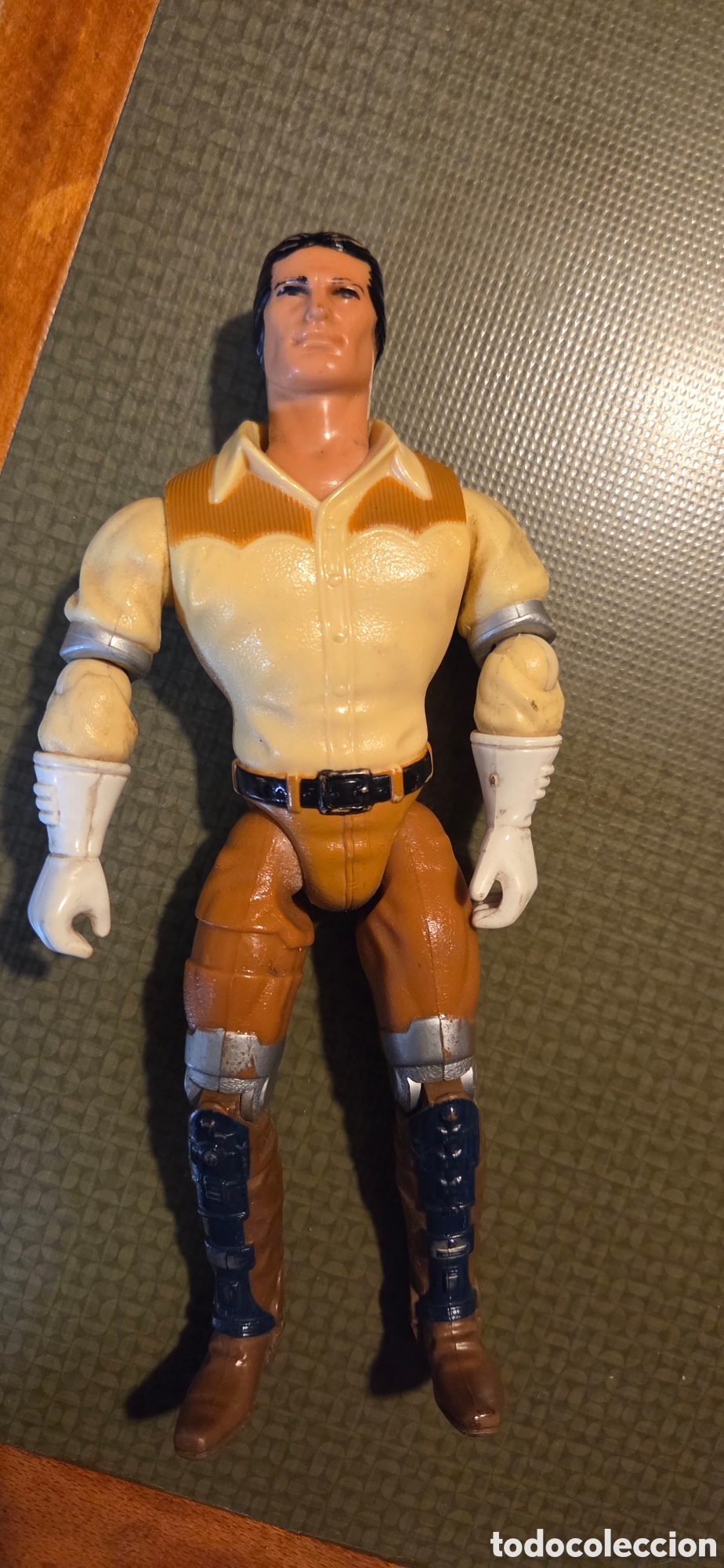 Figuras de acci&oacute;n: Marshall Bravestarr. Mattel 1986. Figura articulada