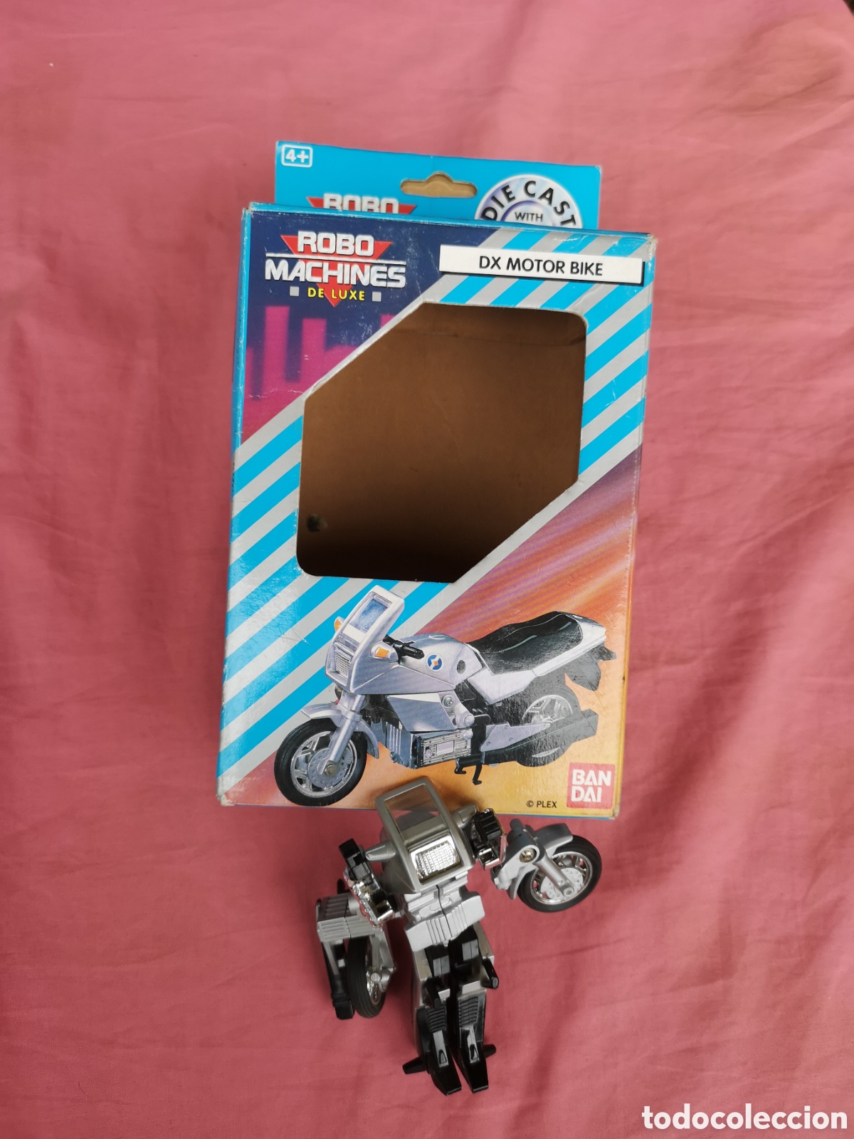 Figuras de acci&oacute;n: Robo machines de luxe. DX MOTOR BIKE. ABIERTO. SIN USAR. PARECE COMPLETO. Bandai 1993.