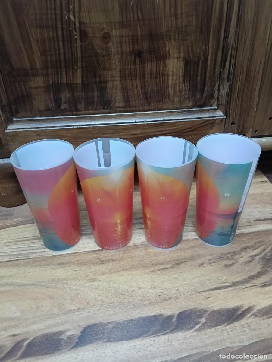 Figuras de acci&oacute;n: Vasos portada Loom Imagine Dragons World Tour