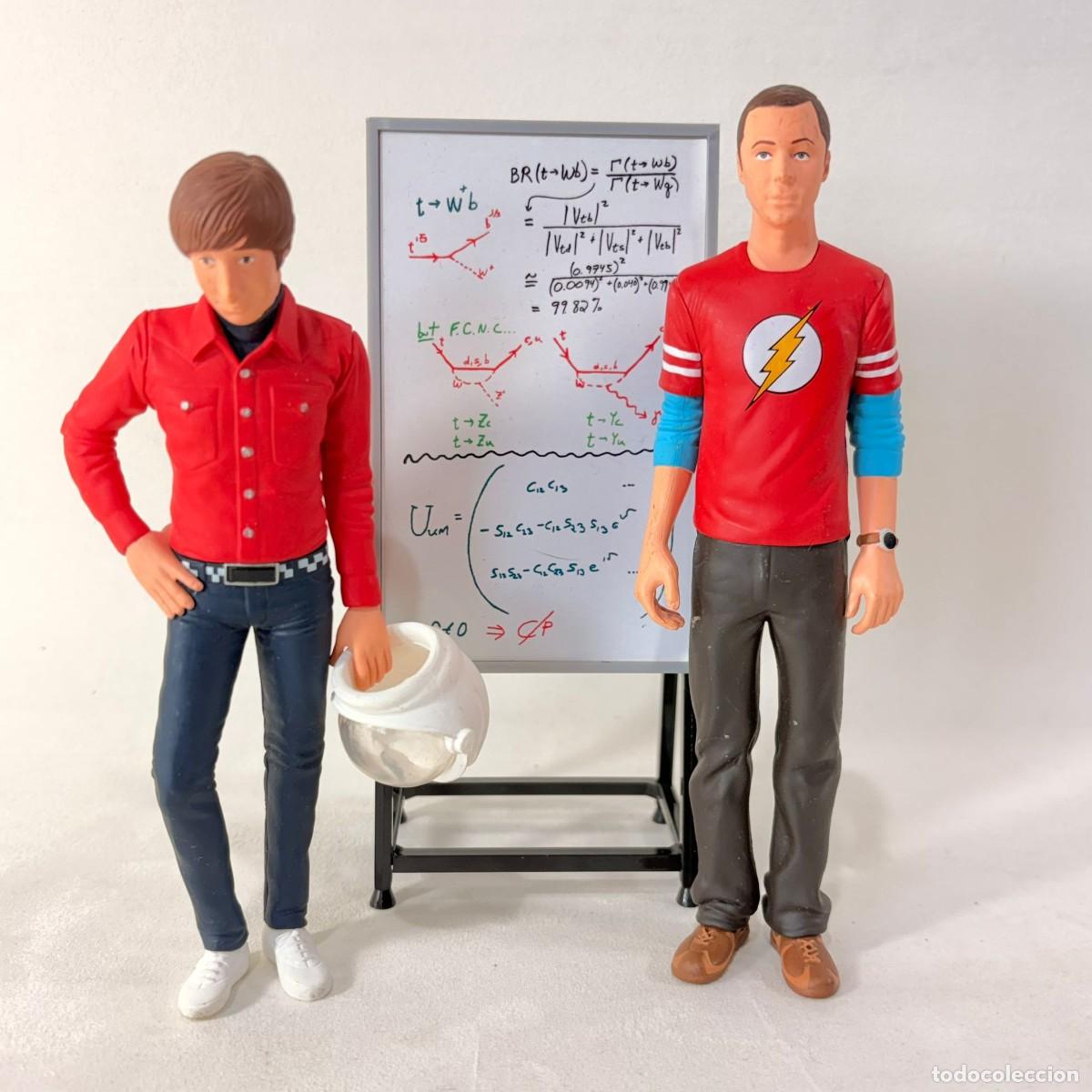 Figurines d'action: 2 FIGURA THE BIG BANG THEORY - SHELDON COOPER - HOWAR - 18CMS