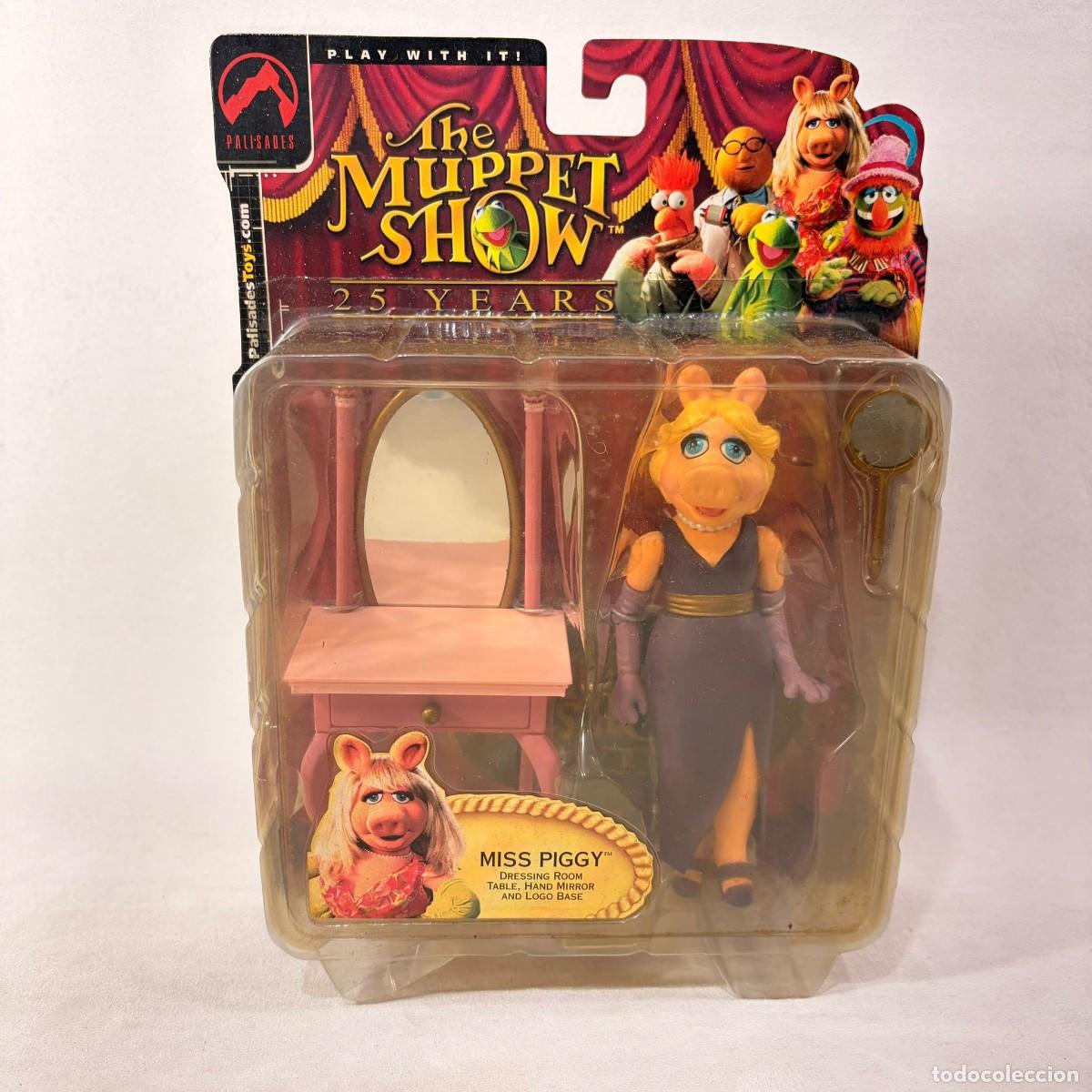 Action Figures: FIGURA THE MUPPET SHOW - 25 A&Ntilde;OS - MISS PIGGY - PALISADES 2002