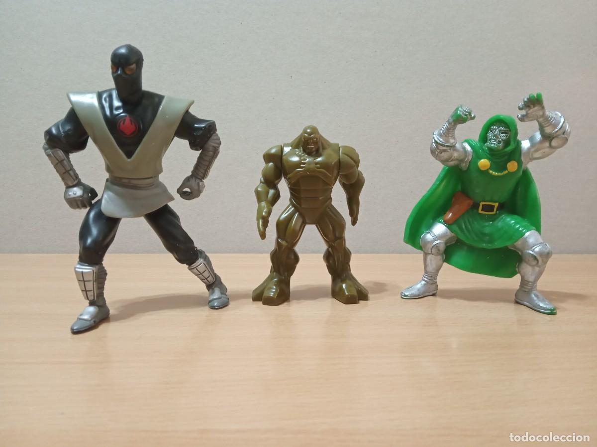 Action Figures: LOTE DE 3 FIGURAS DE PVC HEROES MARVEL