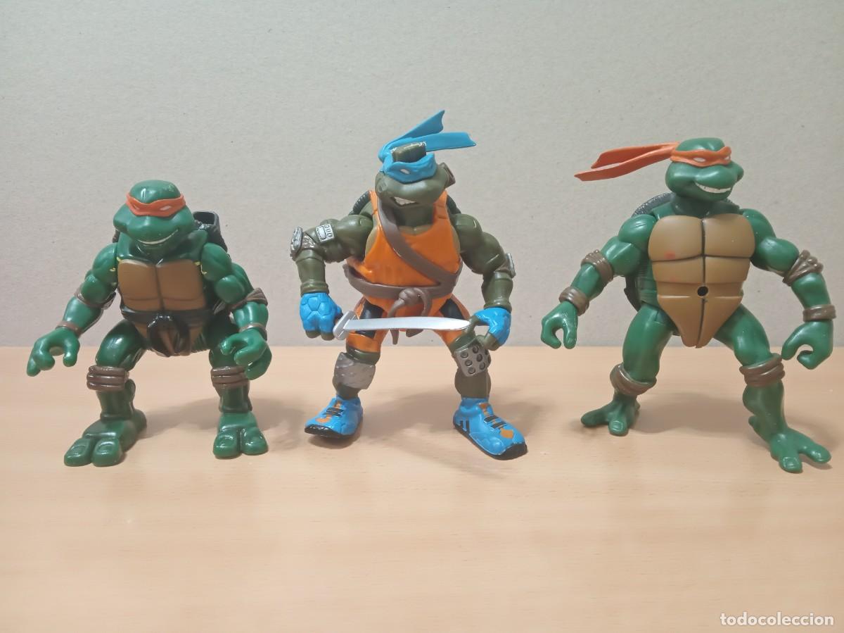 Action Figures: LOTE DE 3 FIGURAS DE JUGUETE &rdquo;TORTUGAS NINJA&rdquo;