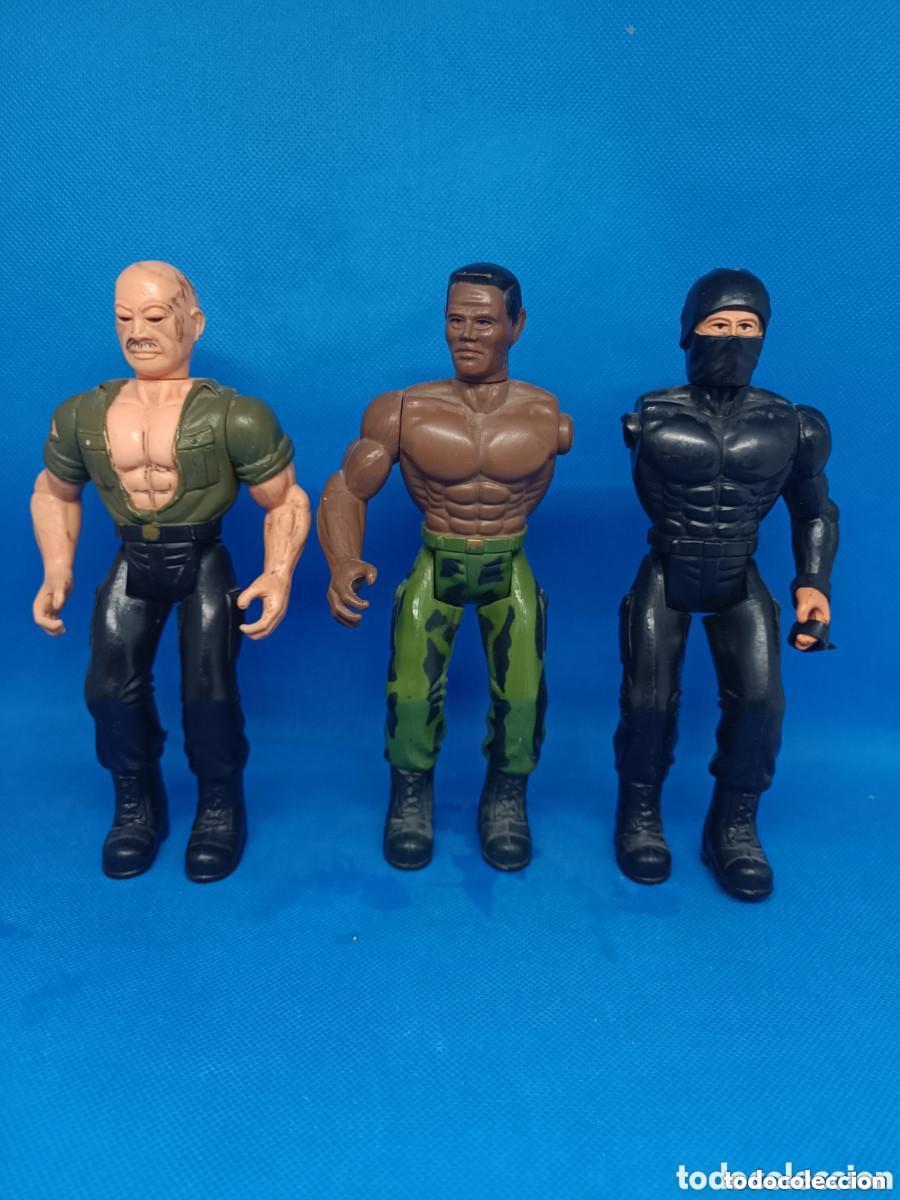 Actionfiguren: Lote figuras Military Muscle Force Bootleg Rambo