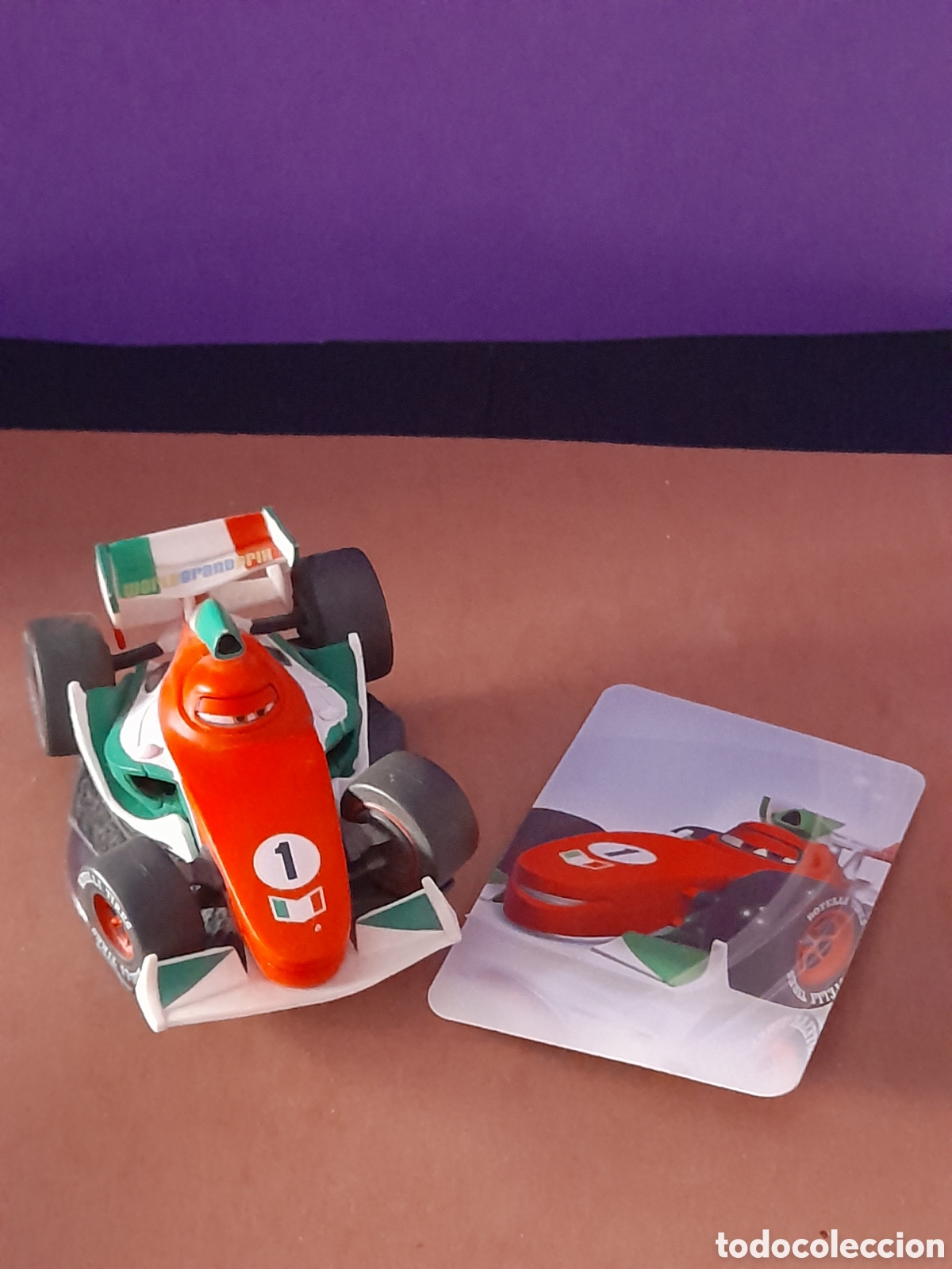 Figuras de acci&oacute;n: Figura de Francesco Bernoulli, personaje de Cars 2