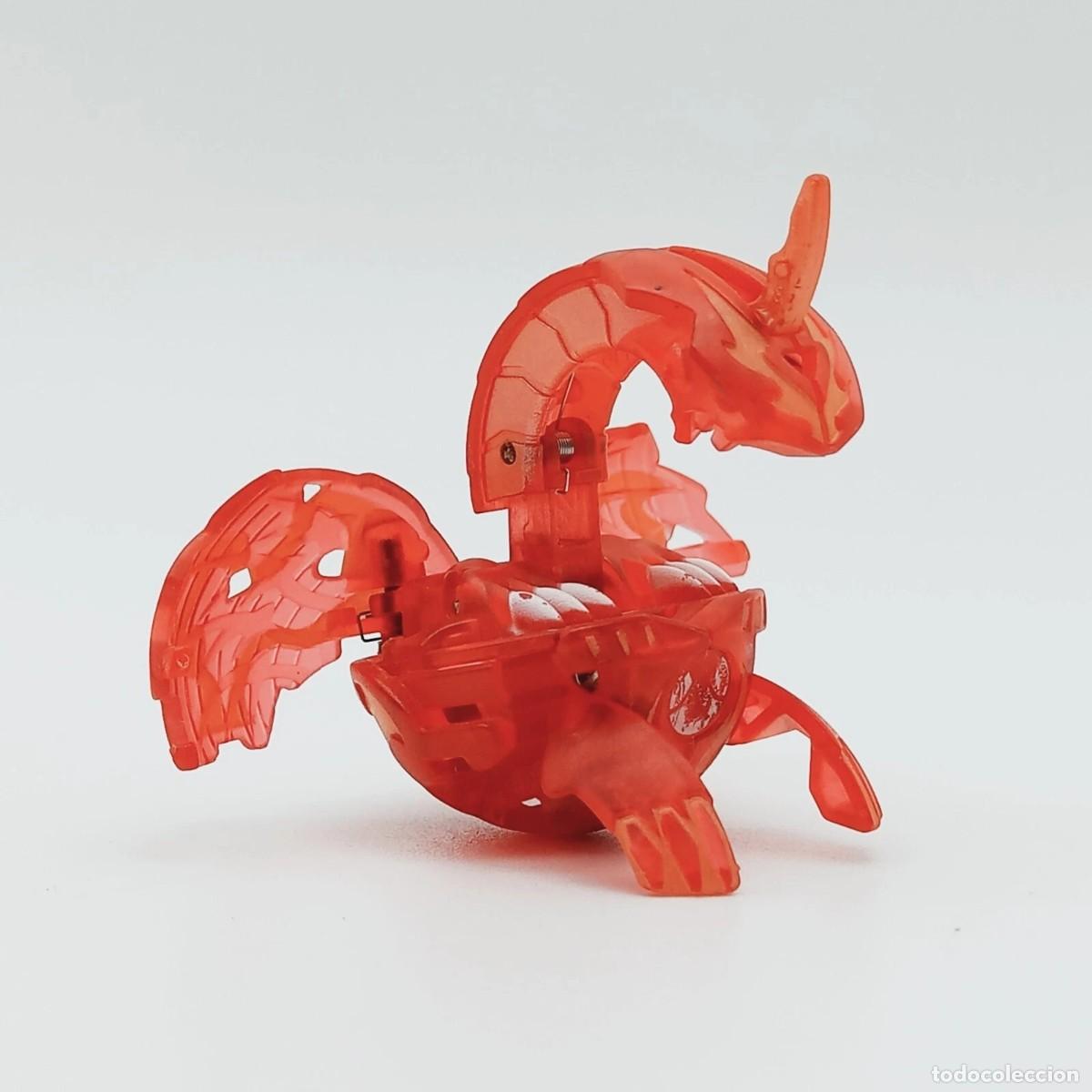Figuras de acci&oacute;n: Bakugan red translucent Apollonir Pyrus without card genuine vintage 2010s