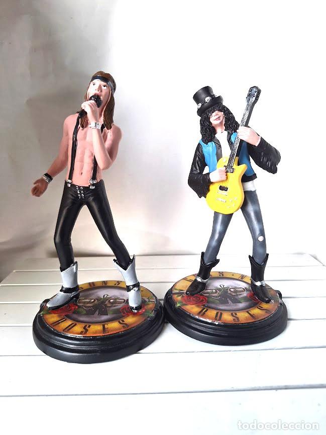 Figuras de acci&oacute;n: Figuras Guns N' Roses Axl Rose y Slash 16cm