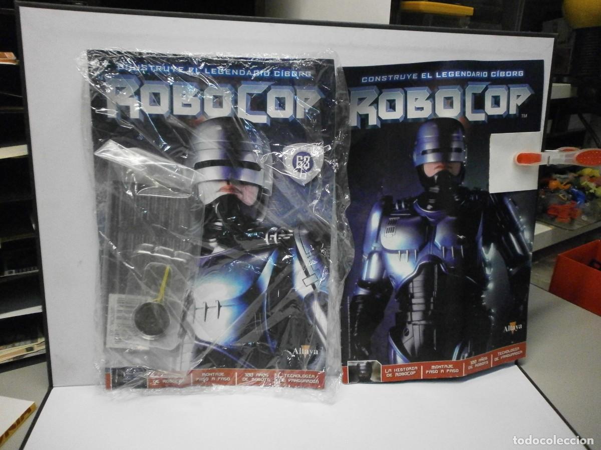 Figuras de acci&oacute;n: fasciculo altaya construye el legendario ciborg robocop n&ordm; 63 blister sin abrir nuevo