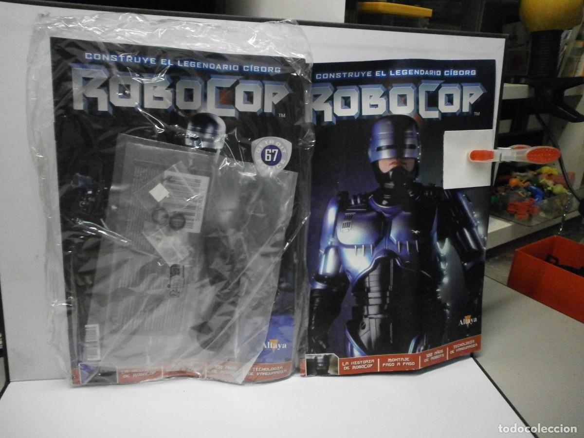 Figuras de acci&oacute;n: fasciculo altaya construye el legendario ciborg robocop n&ordm; 67 blister sin abrir nuevo