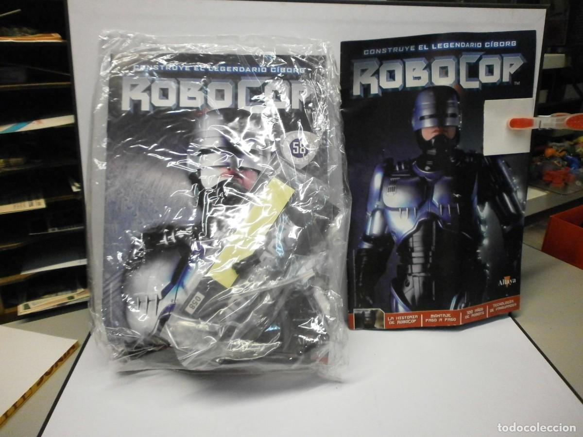Figuras de acci&oacute;n: fasciculo altaya construye el legendario ciborg robocop n&ordm; 58 blister sin abrir nuevo