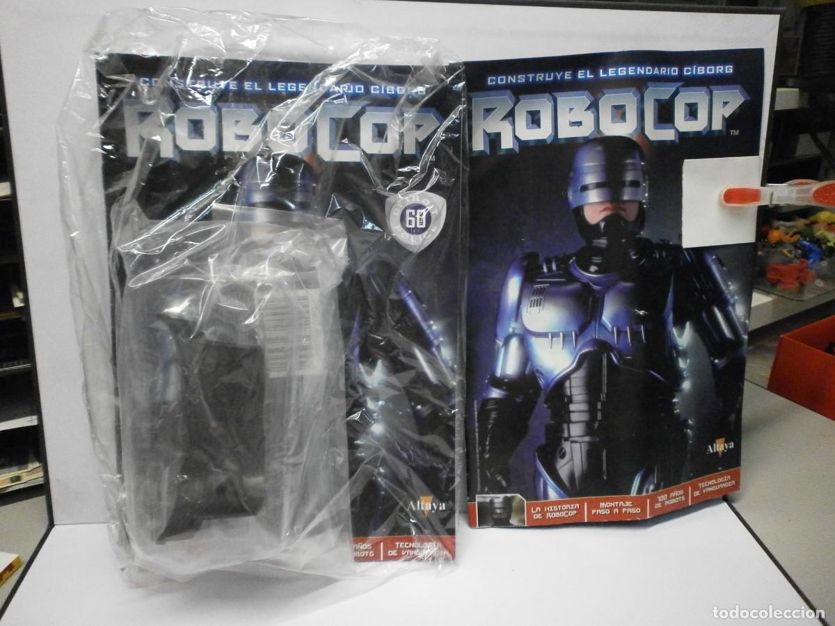 Figuras de acci&oacute;n: fasciculo altaya construye el legendario ciborg robocop n&ordm; 60 blister sin abrir nuevo