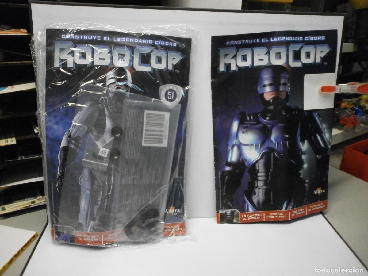 Figuras de acci&oacute;n: fasciculo altaya construye el legendario ciborg robocop n&ordm; 51 blister sin abrir nuevo