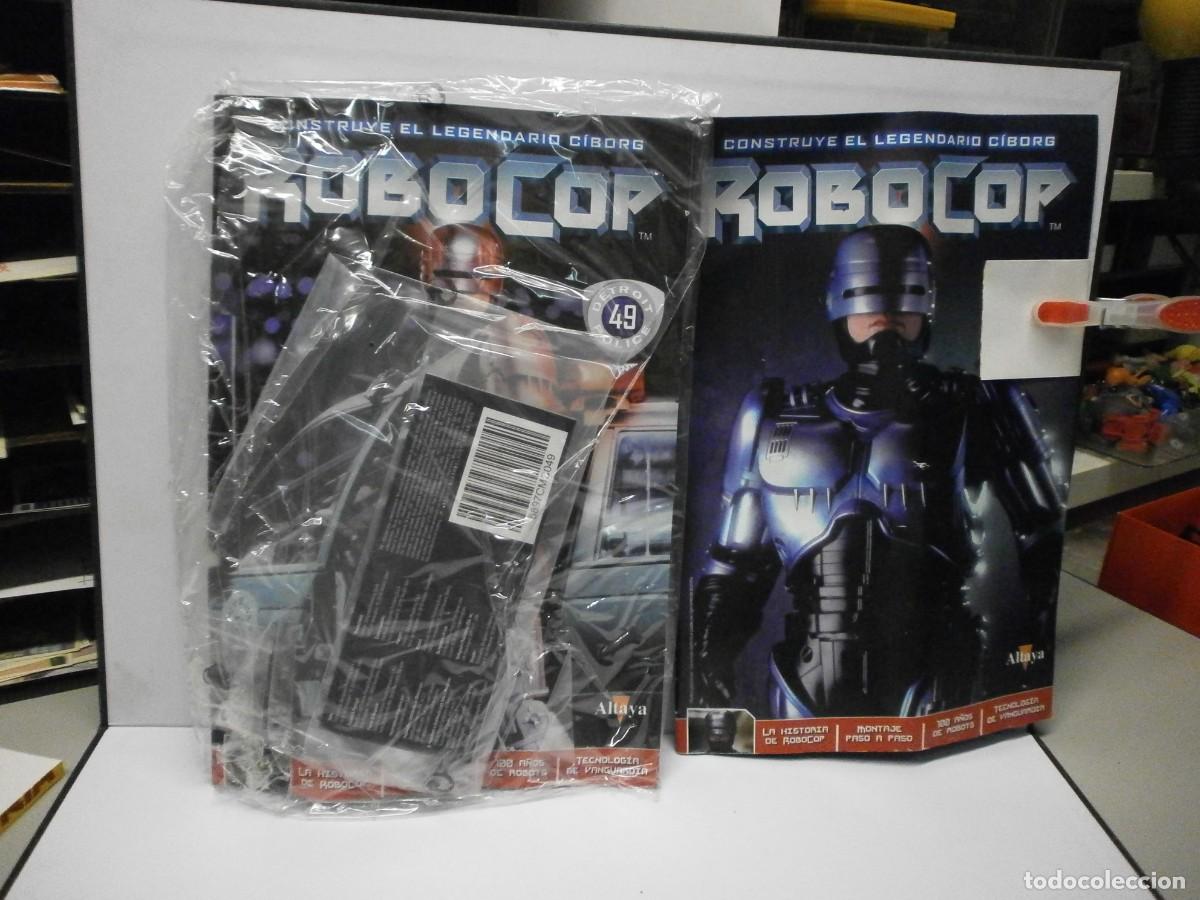 Figuras de acci&oacute;n: fasciculo altaya construye el legendario ciborg robocop n&ordm; 49 blister sin abrir nuevo