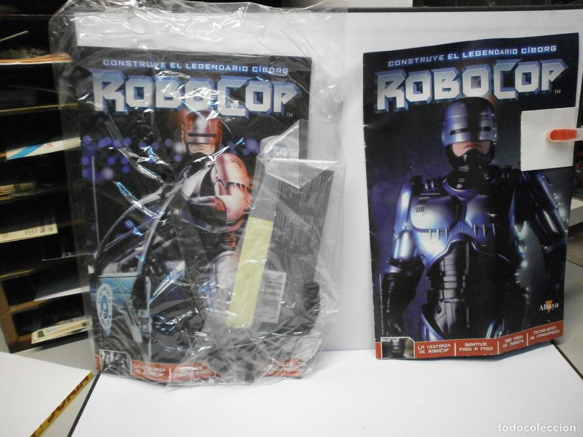 Figuras de acci&oacute;n: fasciculo altaya construye el legendario ciborg robocop n&ordm; 59 blister sin abrir nuevo