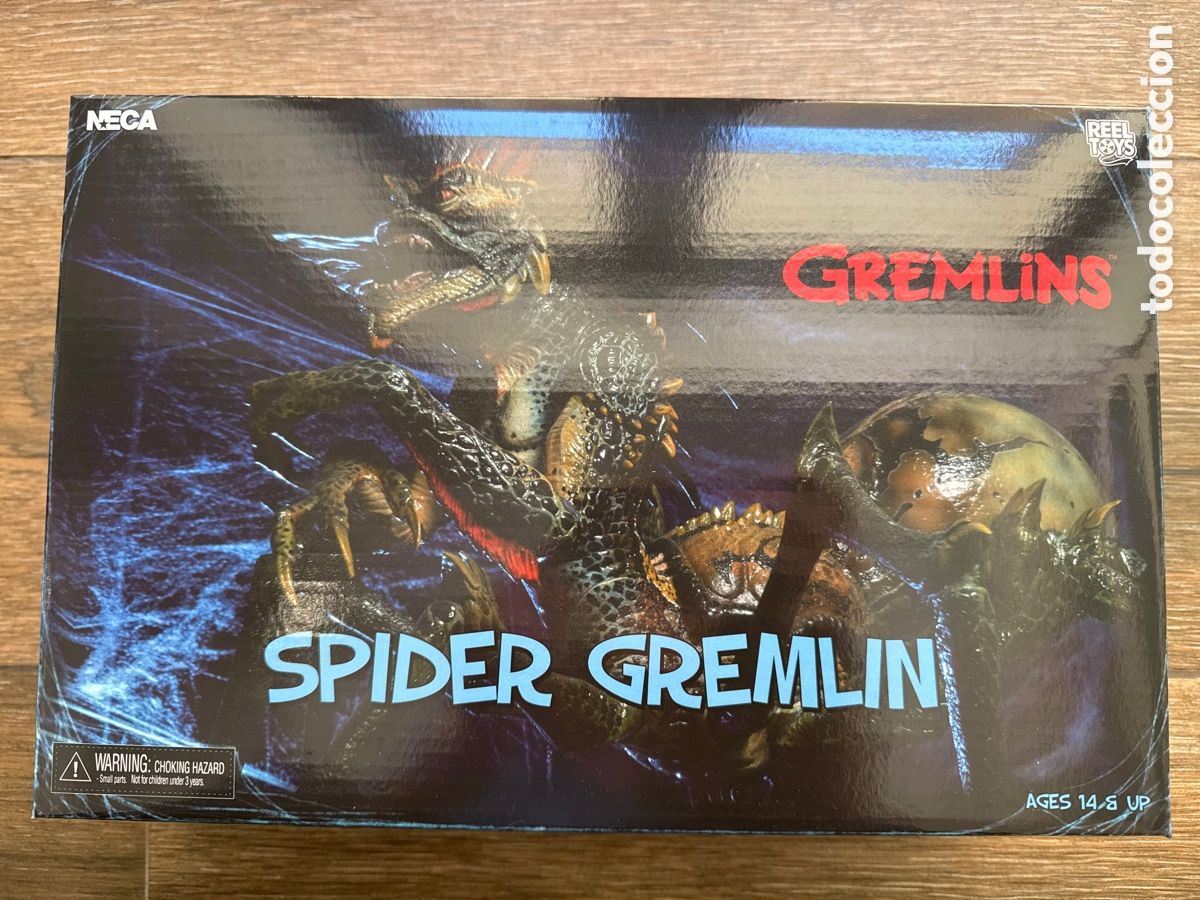 Figuras de acci&oacute;n: Figura Spider Gremlin Deluxe Gremlins 2 Neca
