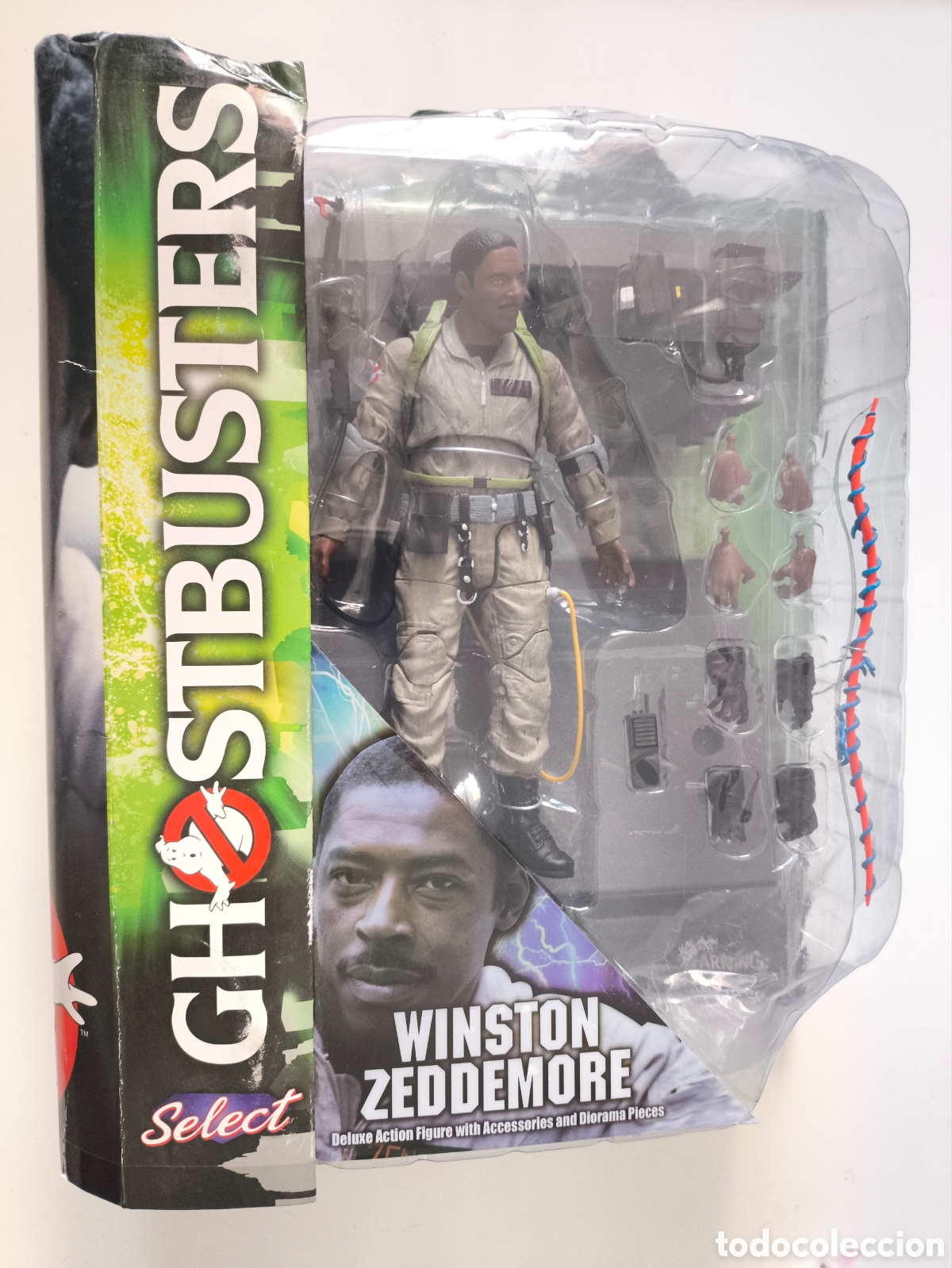 Figuras de acci&oacute;n: Figura Winston Zeddemore Ghostbusters Cazafantasmas Diamond select