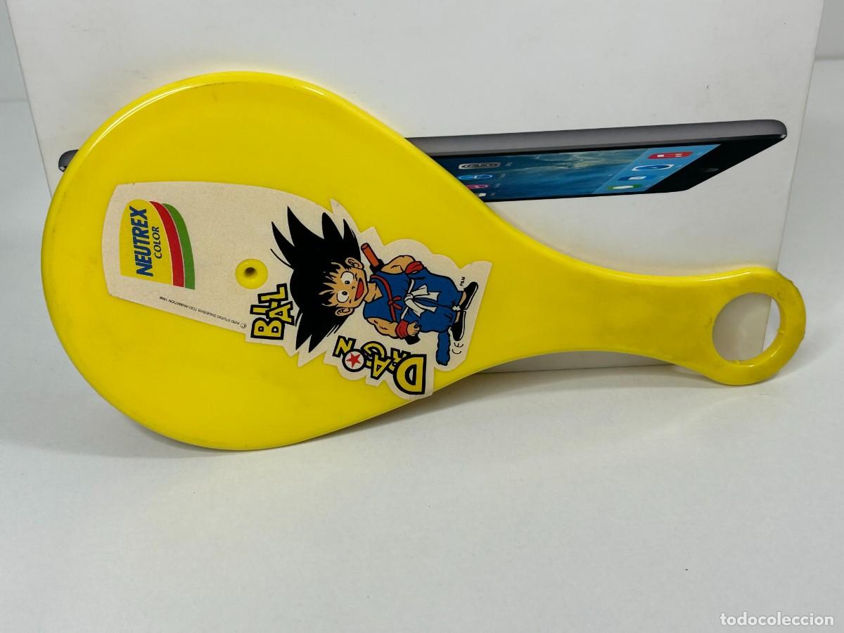 Figuras de acci&oacute;n: ANTIGUA PALA DRAGON BALL PUBLICIDAD NEUTREX 1986