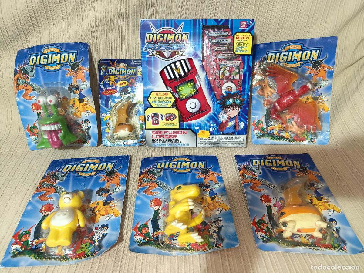 Figuras de acci&oacute;n: Ocasion coleccionistas ! Lote para coleccionistas juego + figuras Digimon Fusion ! Ver fotos !.