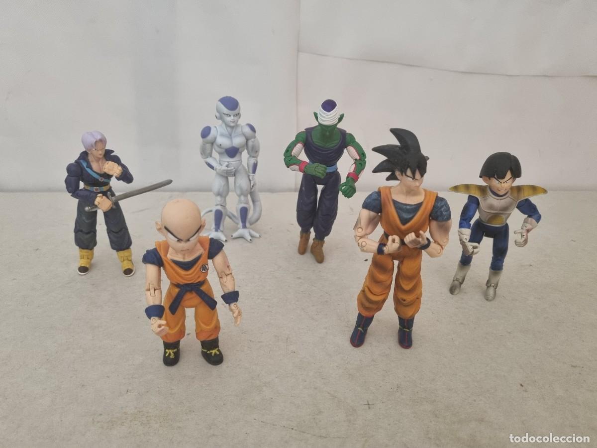 Action Figures: Lote de 6 figuras articuladas de Drag&oacute;n Boll