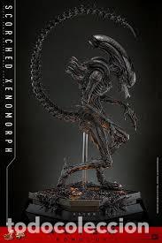 Figuras de acci&oacute;n: Scorched Xenomorph - Alien Romulus - Figura 1/6 (44cms) - Hot Toys