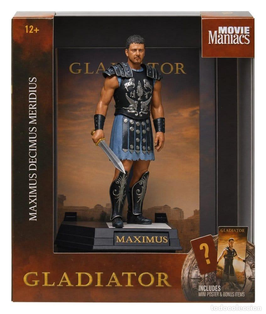 Figuras de acci&oacute;n: Maximus (18cms) - Gladiator - McFarlane