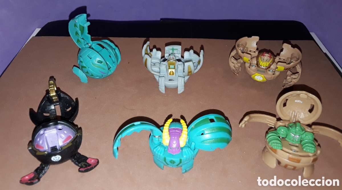Figurines d'action: Lote de seis figuras bakugan