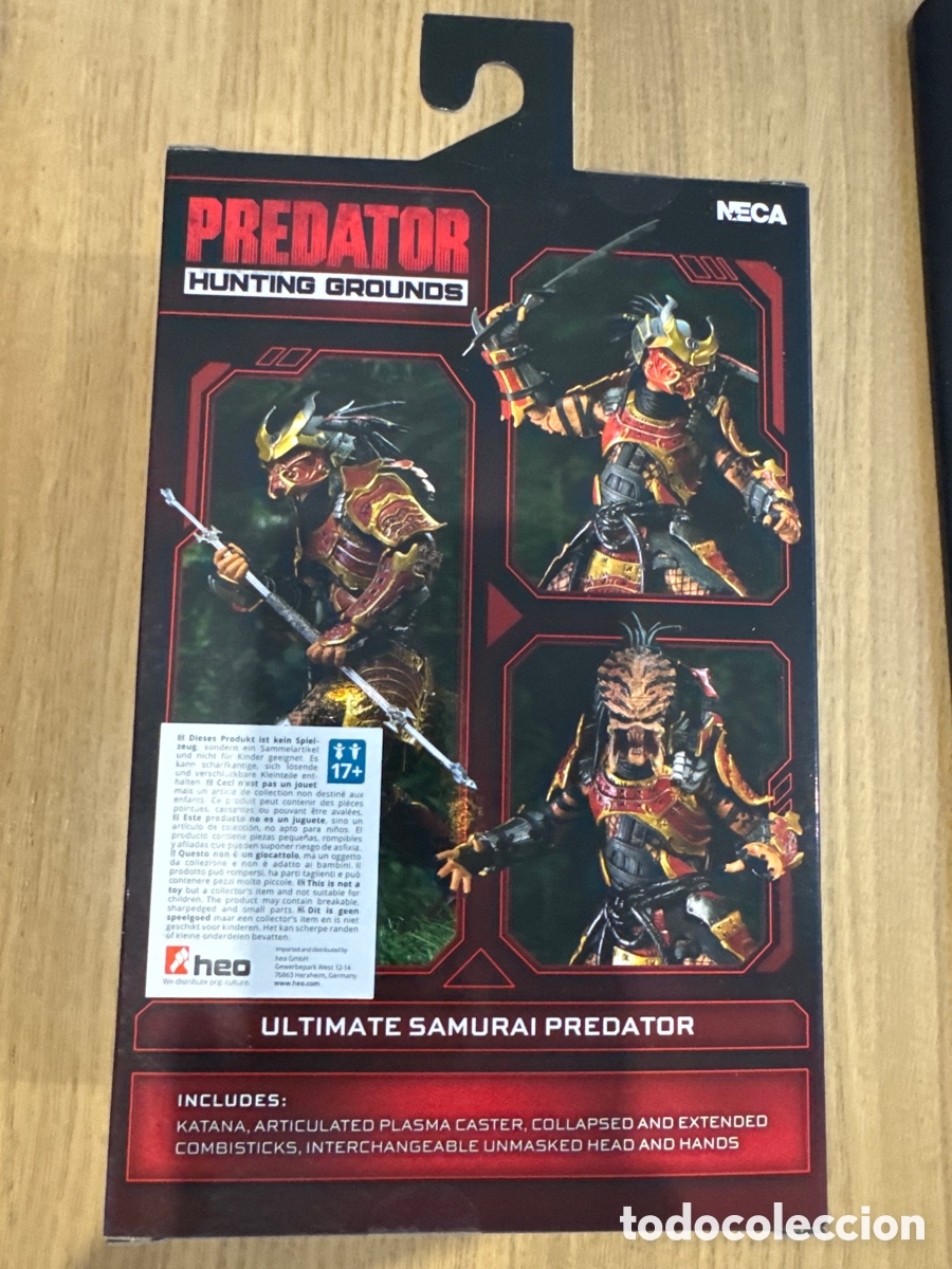 Figuras de acci&oacute;n: Figura Ultimate Samurai Predator Hunting Grounds Neca - Foto 3