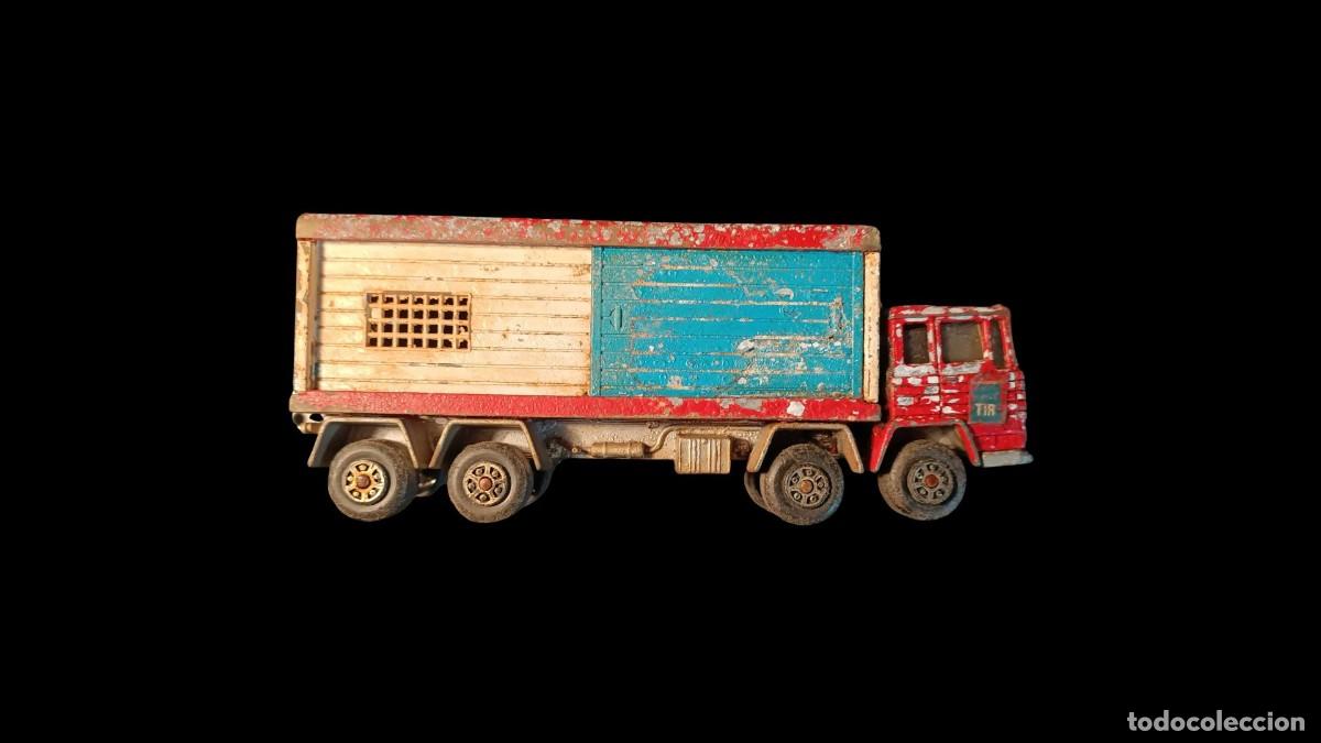 Figuras de a&ccedil;&atilde;o: Cami&oacute;n Pegaso, Juguete, Marca Mira, Escala 1/64, A&ntilde;os 70-80