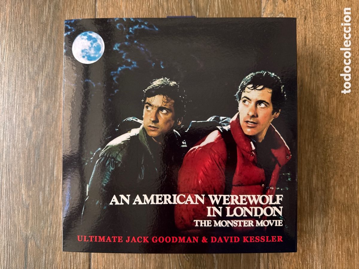 Figuras de acci&oacute;n: Pack 2 Figuras Jack y David Un Hombre Lobo Americano en Londres Neca